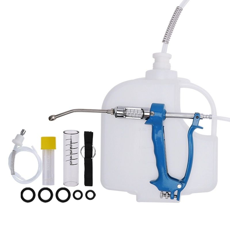 Veterinary Syringe Gun - Metal Drug Filling Pet Cattle and