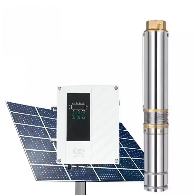 Farming Agriculture & Cooking - Hot Sale Solar Submersible Water Pump