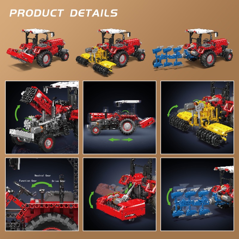 Mould King 17064 1857pcs Agric - đánh giá và giá Is Farming Under Agriculture