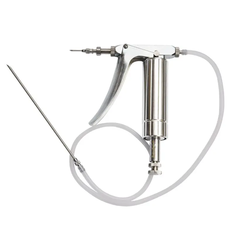 Stainless steel vaccine, adjus - đánh giá và giá Veterinary Syringe Gun