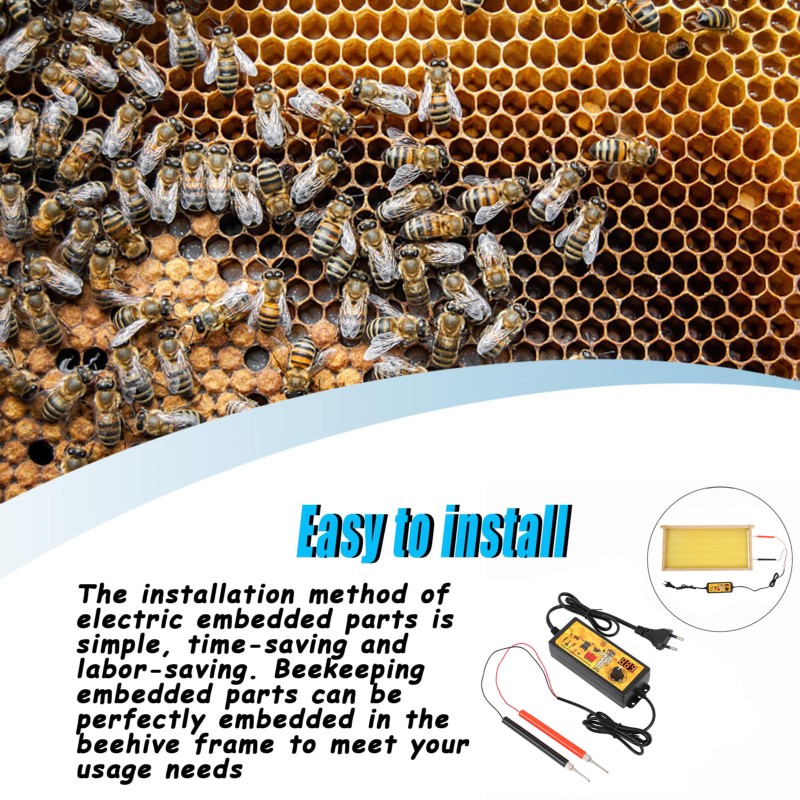 Beekeeping Tool EU Plug Electr - đánh giá và giá Beehive Frame Wax