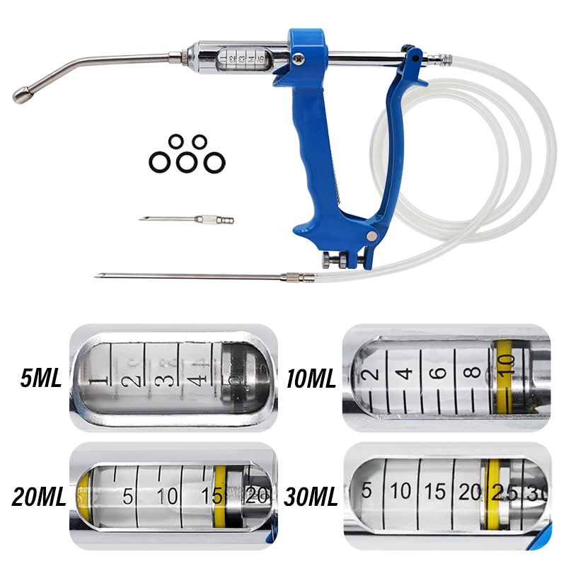 Tự Động Drencher Liên Tục Y Họ - đánh giá và giá Veterinary Syringe Gun