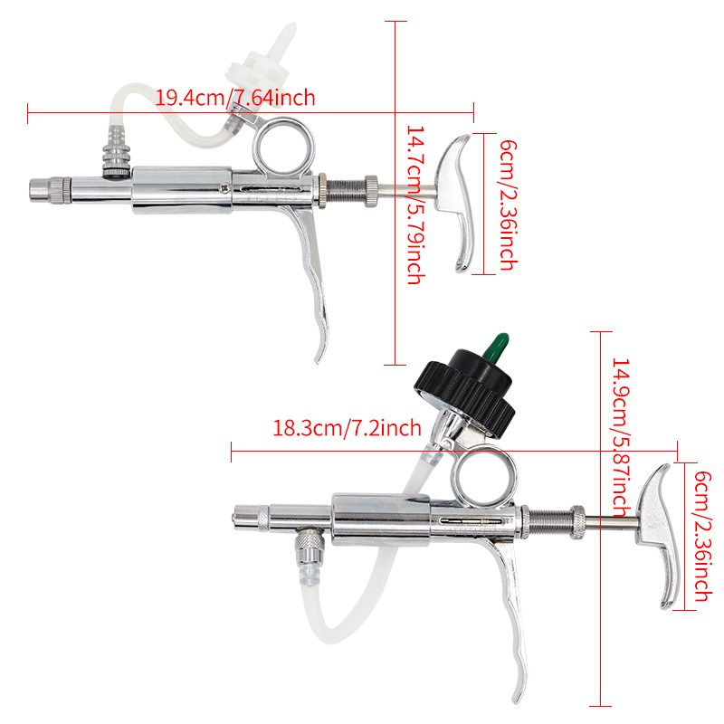 0.5-5Ml Liên Tục Ống Tiêm Dụng - đánh giá và giá Veterinary Syringe Gun