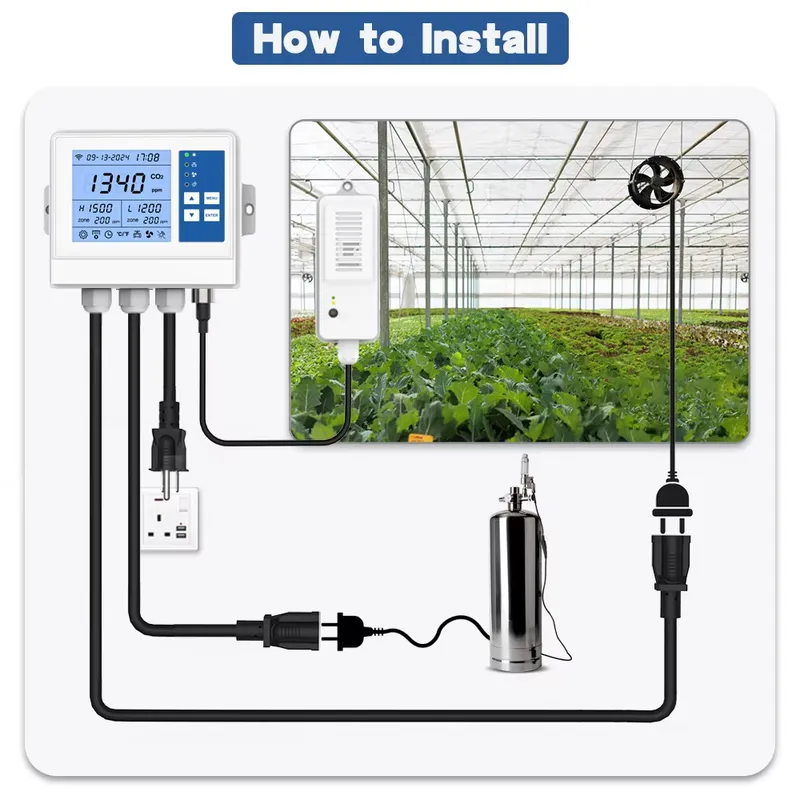 Smart Climate Controller Wifi  - đánh giá và giá Farming Agriculture & Cooking