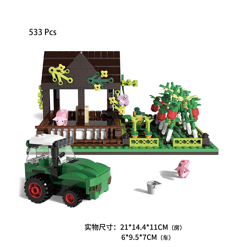 Happy Ranch MOC Building Block - đánh giá và giá Is Farming Under Agriculture