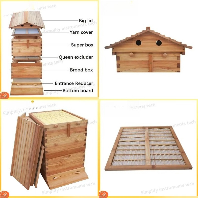 Automatic Self-Flowing Beehive - đánh giá và giá Beehive Frame Wax