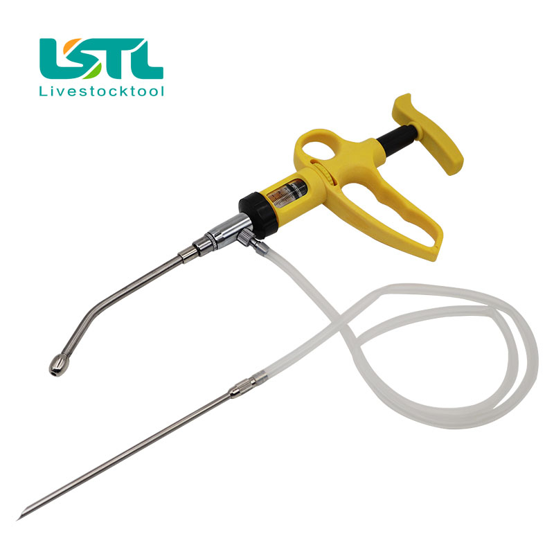 5ML Thú Y Ngâm Nước Súng Động  - đánh giá và giá Veterinary Syringe Gun